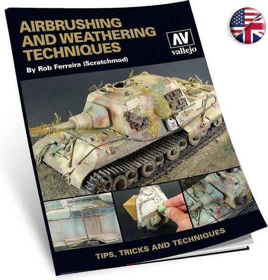 Vallejo Book Airbrush and Weathering Techniques - English