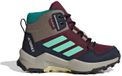 adidas Terrex Ax4R Mid Rain.Rdy Hiking Shoes, maroon/pulse mint/chalky brown, 40 EU