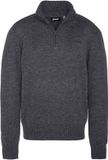 Schott NYC Trui/sweater voor heren, Grijs (antraciet), XL
