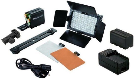 Falcon Eyes DV-160V-K2 - Continue belichting voor fotostudio - Zwart