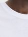 JACK&JONES JORTAROT TEE SS CREW NECK SMU T-shirt Homme L Blanc Coton