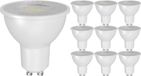 BES LED LED Spot Dimbaar - GU10 PAR16 - 10 Stuks - Brinton Advin - 6W 530lm 38D - 865 Helder/Koud Wit 6500K