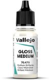 Vallejo Hobbyverf Acrylverf - 70470 Glossy Medium - Acryl Verf flesje - 17 ml