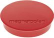 Magnetoplan Magneet Discofix Standard Rood 10 stuks
