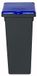 Plafor - Fit Bin Avec Couvercle 75l – Recyclage - Bleu