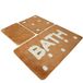 Set mat set (3-delig) design bad mosterd