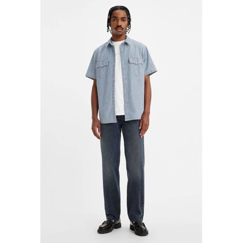 Levi's 501 Straight Fit Jeans - Blue Black