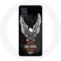 Harley Davidson Case voor Samsung Galaxy A51 Cool schilderij (Maniacase)