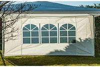 Provence Outillage 07169 Tent kant met venster, 2,9 x 1,9 m, wit