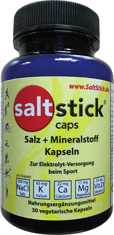 SaltStick Caps Sportvoeding met basisprijs met zout en mineralen 30 capsules 2018 Sportvoeding