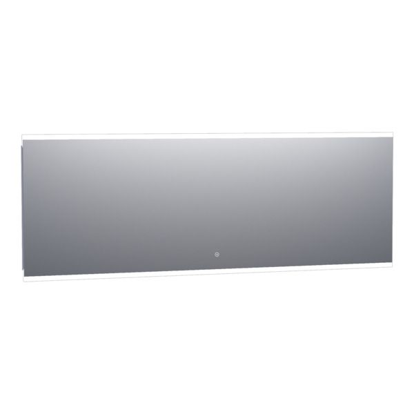 Saniclass Twinlight Spiegel 200x70cm met verlichting aluminium 3420s