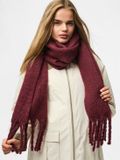PIECES - PCNIKITA LONG SCARF NOOS BC - Polyester - Winetasting