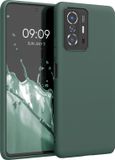kwmobile telefoonhoesje geschikt voor Xiaomi 11T / 11T Pro - Hoesje voor smartphone - Back cover in mosgroen