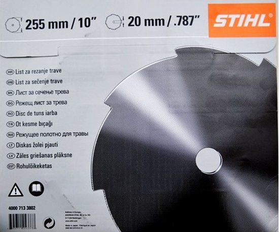 Stihl grassnijblad 255-8