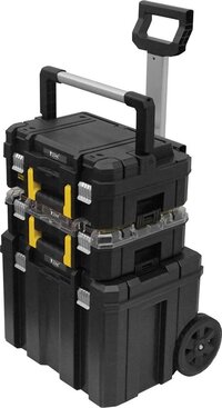 STANLEY FatMax Gereedschapskoffer - Trolley - Zwart/Geel