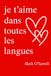 Je t'aime dans toutes les langues: Poèmes qui parlent le langage universel de l'amour
