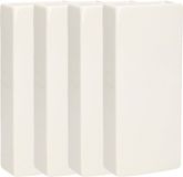 Gerimport Waterverdamper - 5x - wit - keramiek - 400 ml