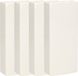 Gerimport Waterverdamper - 5x - wit - keramiek - 400 ml