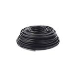 Maaidraad Nylondraad, Grastrimmerdraden, 3 mm x 53 m, Getandd, Trimmerdraad, Grastrimmer, Snoer voor Overgegroeid Gras en Onkruid