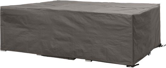 Perel Buitenhoes voor loungeset, grijs, rechthoekig, 320 x 275 x 80 cm