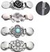 Icecat 4 clips pour gilet femme avec crochet, antidérapant, 4 modèles différents