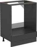 Vicco R-Line Ovenombouwkast – 60 cm zonder werkblad Antraciet Hoogglans
