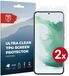 Rosso Screen Protector Ultra Clear Duo Pack Geschikt voor Samsung Galaxy S22 Plus