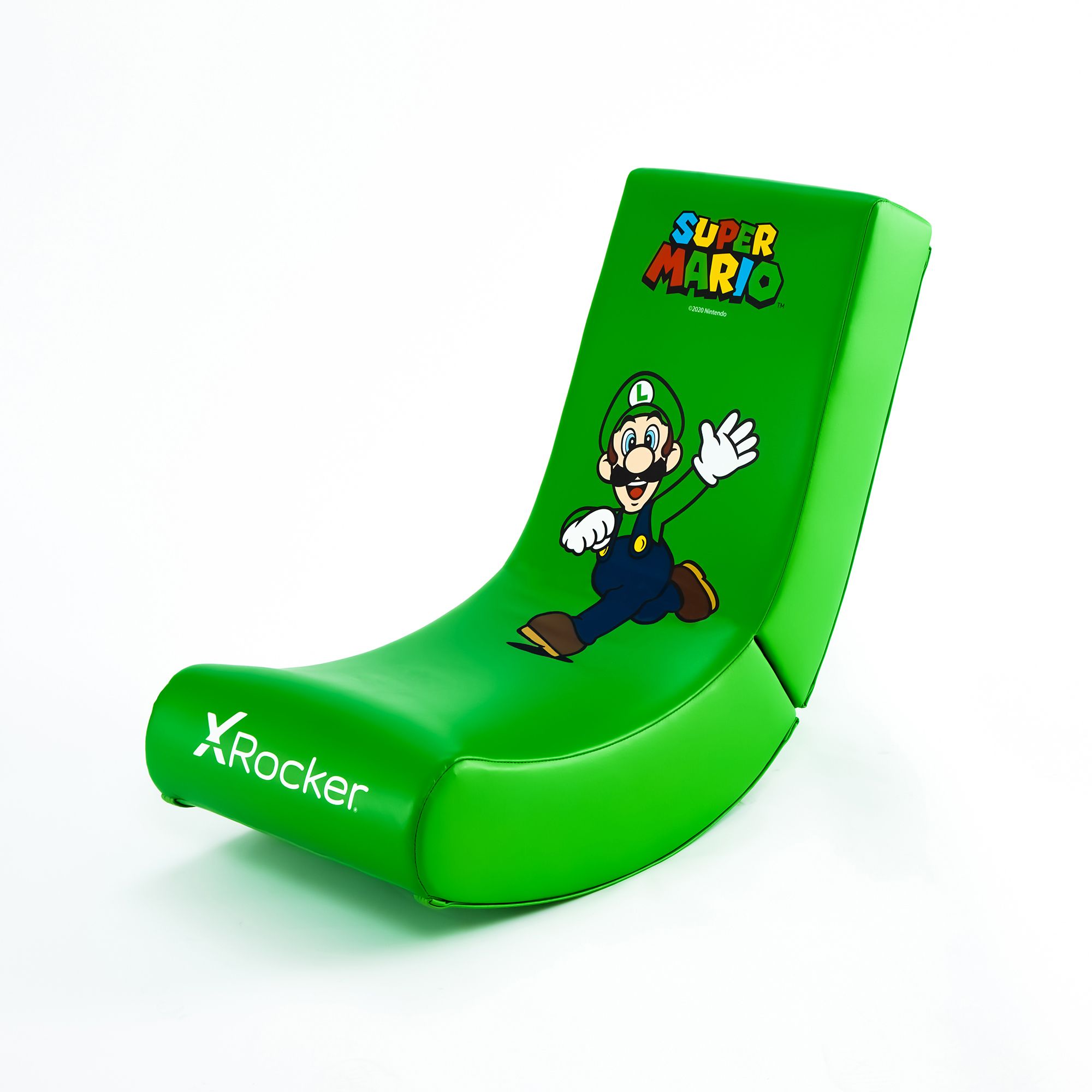 X Rocker Super Mario Luigi Gaming Chair - Green - Joy Edition