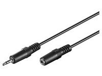 MicroConnect AUDLR2 - Audio kabel - 2 m - Zwart
