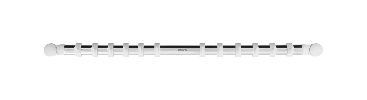 Brabantia Essential Ophangrek - Matt Steel met Wit