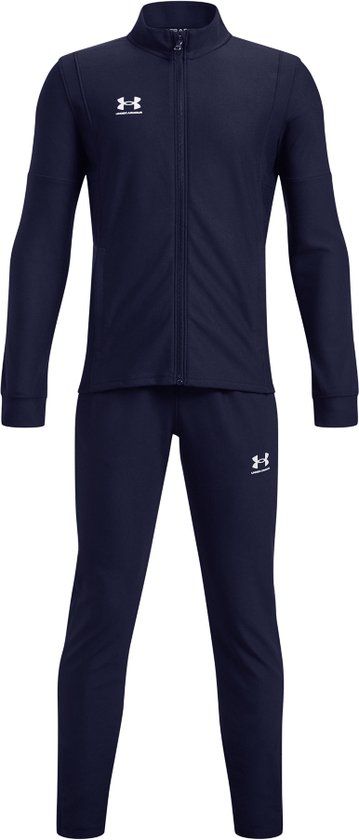 Under Armour UA B's Challenger Tracksuit Boys Training Suit - Blue - Size YSM