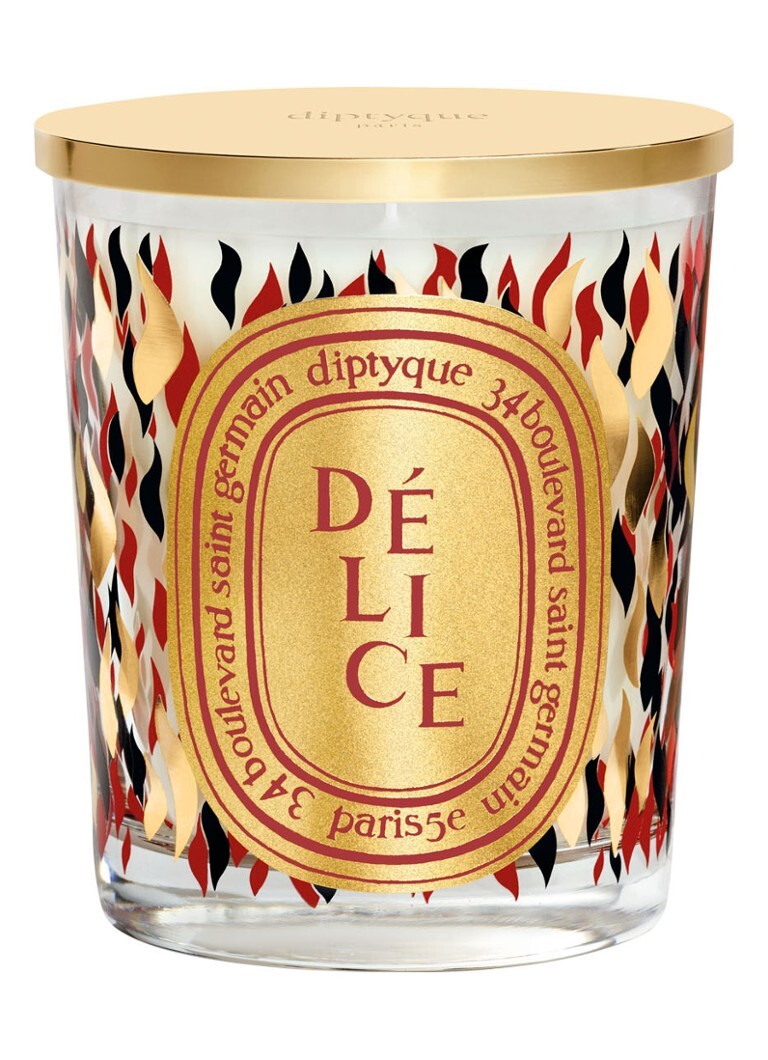 diptyque diptyque Delice Scented Candle With Lid - Limited Edition geurkaars