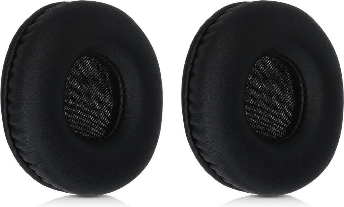 kwmobile 2x oorkussens compatibel met JBL Tune 600 / 500BT / 450 - Earpads voor koptelefoon in zwart
