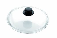 Tescoma 619020 Unicover 20 cm glazen hoes Zwart, Transparant