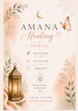 Amana Healing Journal: A 31-Day Guided Journey to Inner Peace and Personal Growth
