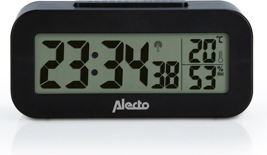 Alecto alarm klok met thermometer