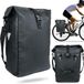 Porte-bagages arrière - Protection simple pour vélo de course - Étanche - Protection arrière pour vélo de course - Porte-bagages - Accessoires de vélo - Vélo - École - Travail - Courses