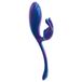 Smile - Vibromasseur point G et clitoris - étanche - silicone bleu