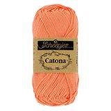 Scheepjes - Scheepjes Catona 410 Rich Coral Garen - 20x25g