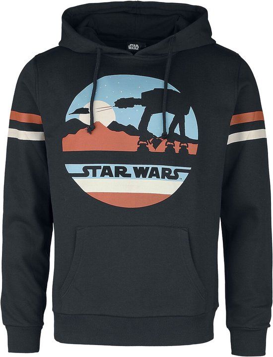 Star Wars Planet Scarif Heren Trui met capuchon - zwart - XXL
