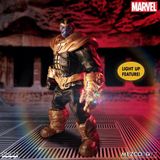 Merkloos Mezco Toys Marvel Universe – lichtgevende figuur 1/12 Thanos 21 cm