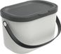 Rotho Albula afvalscheiders - GFT afvalbak - 3,2L - gerecycled materiaal - wit