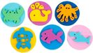 Fandy Stempels met afbeeldingen van zeedieren, 6 stuks