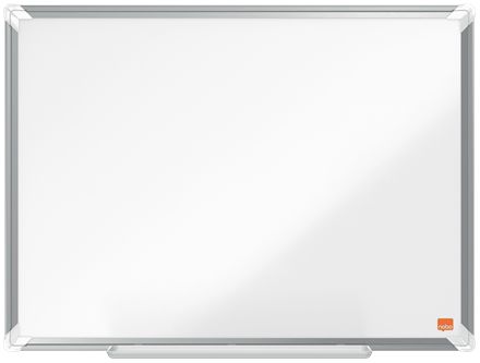 Nobo Premium Plus Whiteboard - 600 x 450mm - Enamel - Magnetic - Includes Marker