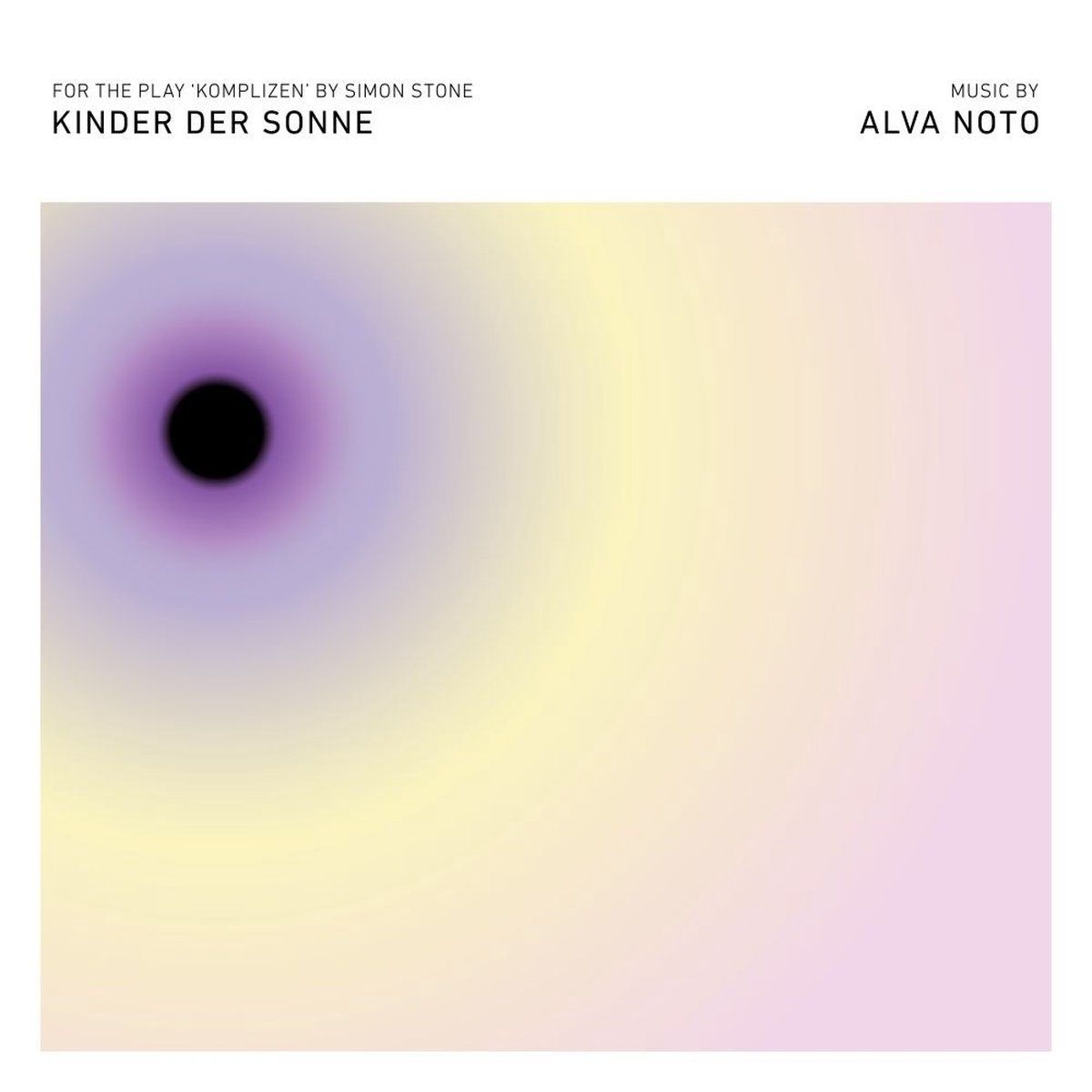 PIAS Nederland Alva Noto - Kinder Der Sonne (CD)