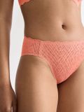 sloggi ZERO Feel Bliss High leg Slip Vrouwen LOVELY APRICOT Maat XL