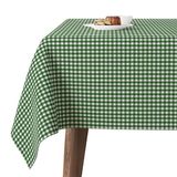 Martina Home Petit Vichy Tefloned Confected tafelkleed groene fles 180 x 140 cm