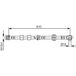 Bosch Flexible de frein 1 987 481 088 Mitsubishi 4650a646