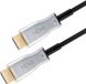 Goobay 65566 HDMI kabel 10 m HDMI Type A (Standaard) Zwart, Zilver