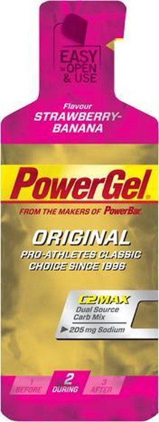 PowerBar PowerGel Strawberry - Banana 24*41 g